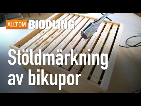Stöldmärkning av bikupor - Biredskap - Biodling
