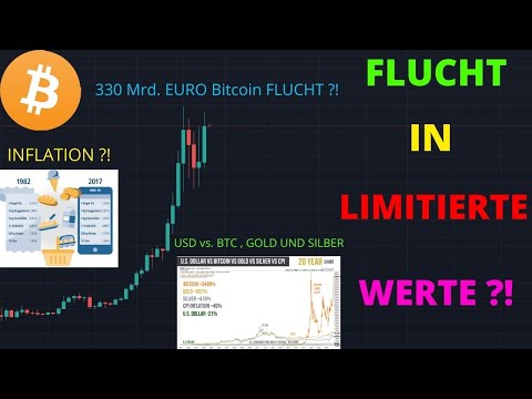 WELCHEN EINFLUSS HAT DER USD - INDEX AUF DEN BITCOIN KURS ?! FLUCHT IN LIMITIERTE SACHWERTE ?!