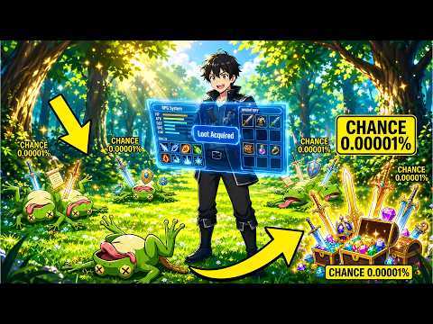 Reborn As TRASH With A GLITCHED System: GOT 1,000,000 EXP From 1LVL FROG