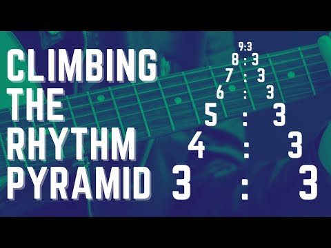 Polyrhythm Exercise – Climbing the Rhythm Pyramid from 3:3 to 5:3 to 7:3