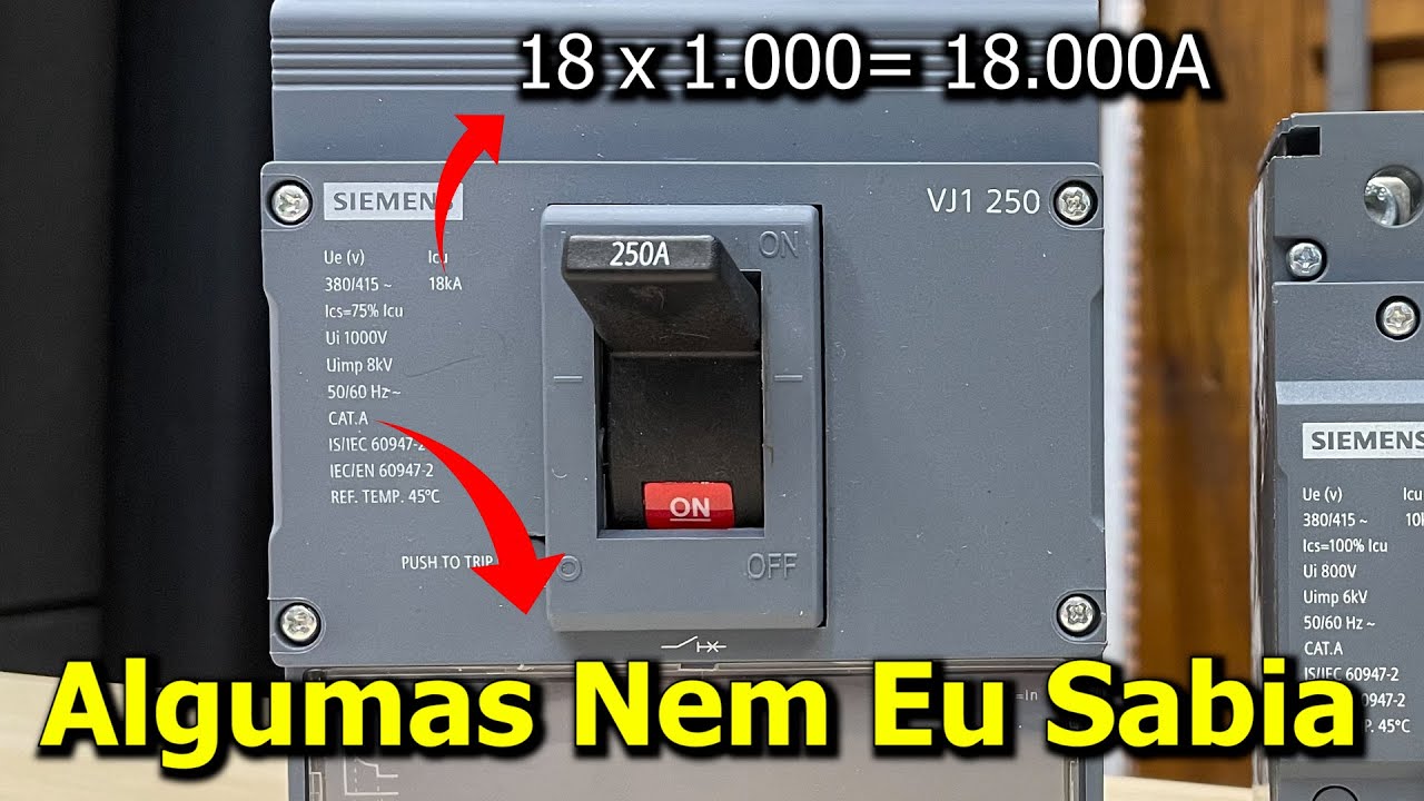 7️⃣ Coisas que Talvez Você Não Sabe Sobre o Disjuntor Caixa Moldada. Alguns Nem Eu Sabia 🤫