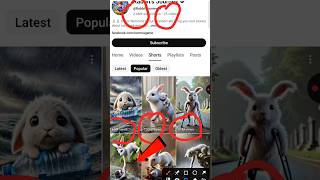 😾Rabbit Journey जैसा Video बनाना चाहते हैं तो नीचे Click करें।। #copypaste #shorts #rabbit #facts