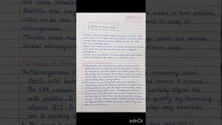 Microbes in Human Welfare Notes | Class 12 | NEET | CBSE | HSC #neet #biology #class12notes