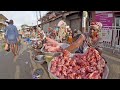 RAW FOOD MARKET IN GHANA ACCRA MAKOLA