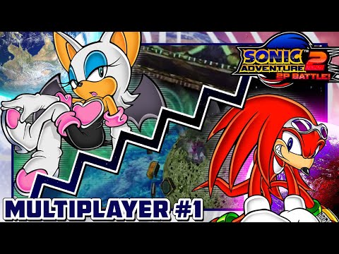 Sonic Adventure 2 - 2P Multiplayer Sessions #1 - Treasure Hunting