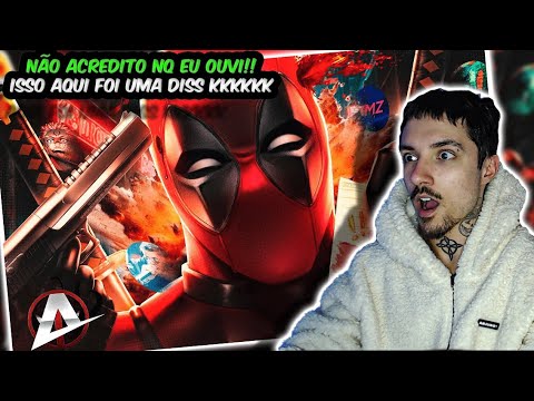 (LOL LOOK AT THIS ANI DUDE!) REACTING to ♪ Deadpool (Pretend it's Jujutsu) | Ado ado ado | AniRap...