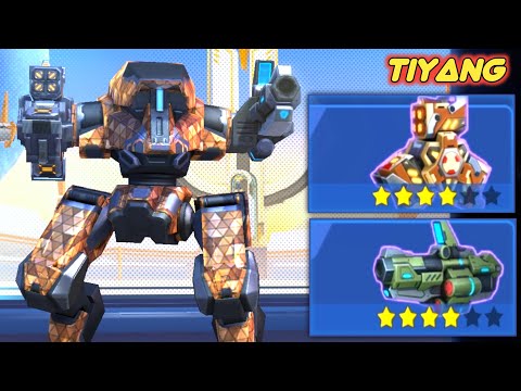 Is This The Best Hybrid Build? Guardian With Nade Launcher and Cryo Launcher - Mech Arena