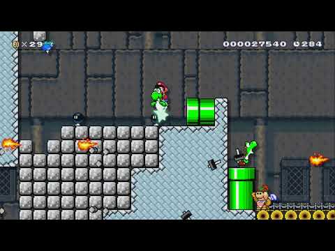 ヨッシーの食べ物攻撃 (Yoshi's food attack) by CWU-01P - SUPER MARIO MAKER - NO COMMENTARY 1bi