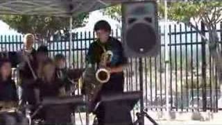 nicky soloing on Bb blues (one O' clock jump)