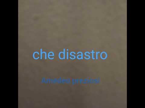 Amedeo preziosi - che disastro