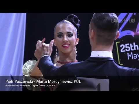 Piotr Paszewski - Marta Mozdyniewicz POL, Quickstep | WDSF World Open Standard