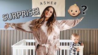 SURPRISE! Baby Boy Reveal! New Baby Nursery!