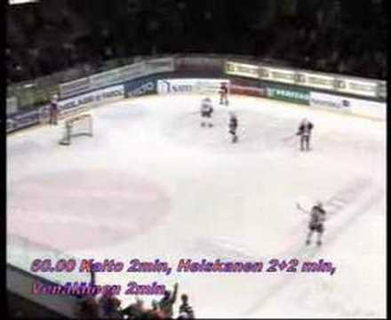 3.3.2007 Tappara-Blues, tapaus Heiskanen