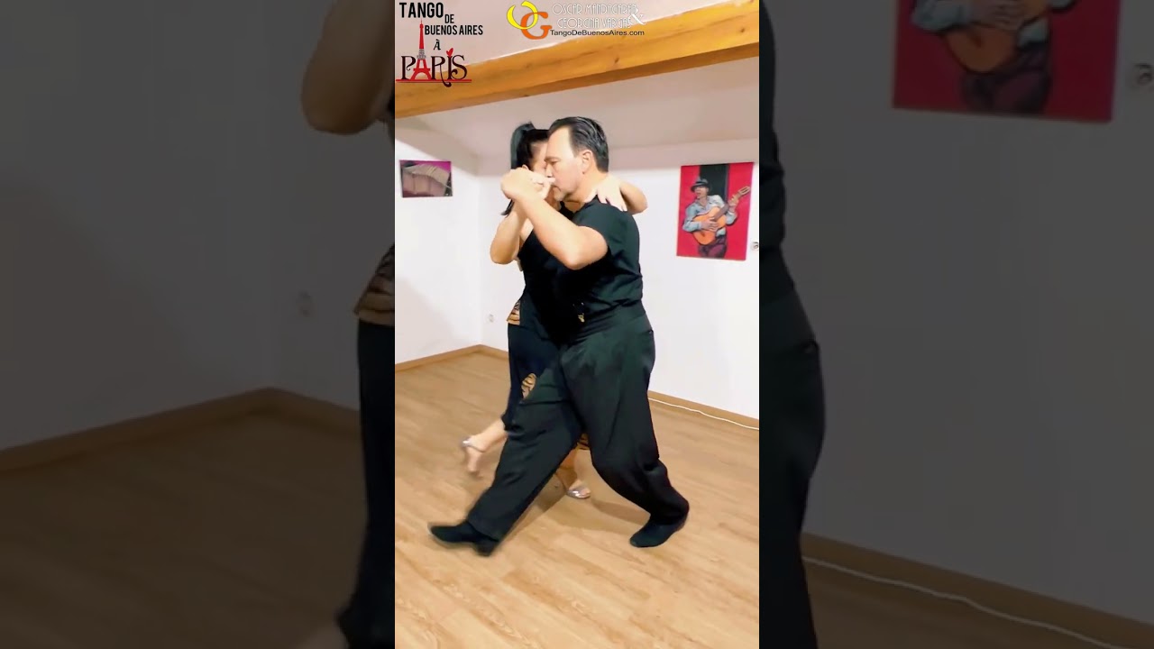 Musicality demo 1 Online Lesson 2/1/23 #tango #pugliese #dancetango Georgina Vargas Oscar Mandagaran