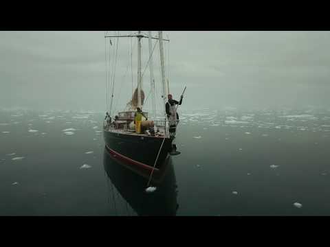 Superyacht Atalante I in Greenland