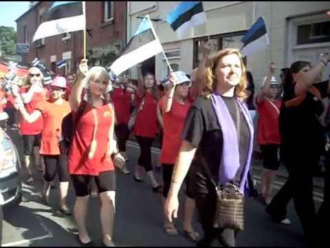 International Musical Eisteddfod Parade of Nations. Llangollen, 9th July 2013