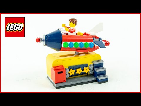 Vidéo LEGO Ideas 40335 : Manège de fusée spatiale