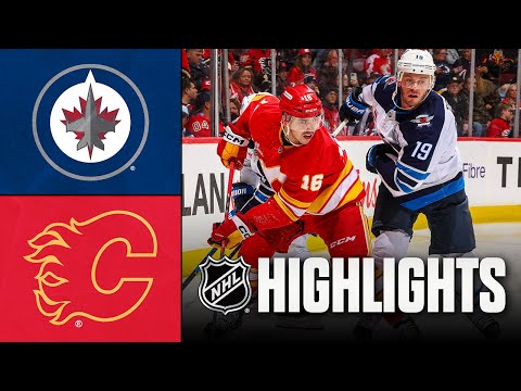 Winnipeg Jets vs. Calgary Flames | NHL Highlights | November 15, 2025