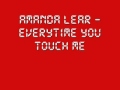 AMANDA LEAR - EVERYTIME YOU TOUCH ME ...