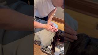 Instant Posture Fix! From Hunched to Straight 💪 #chiropractor #asmr