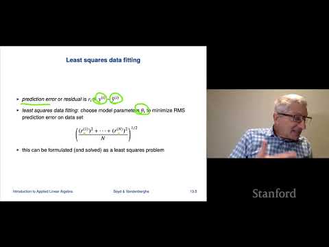 Stanford ENGR108 Introduction to Applied Linear Algebra | 2020 | Lecture 1 Introduction