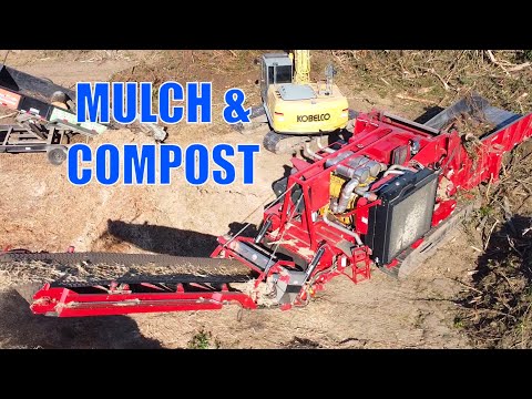 How We Make Mulch & Compost from RECYCLED Wood Waste