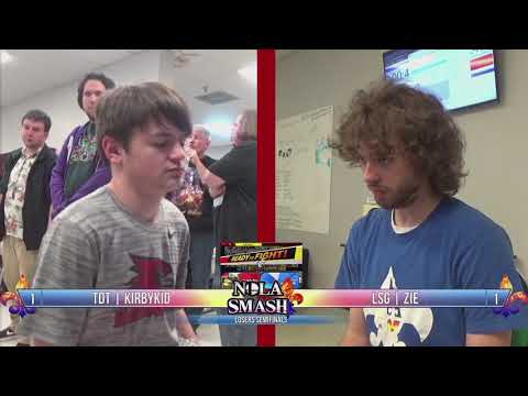 NOLA Smash Monthly #51 Singles - Losers Semifinals: TDT | KirbyKid vs LSG | Zie
