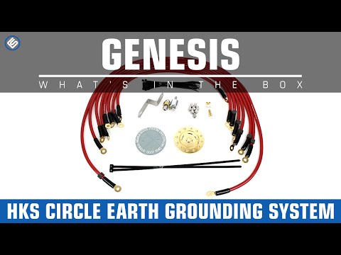HKS Hyundai Genesis Circle Earth Grounding System- Whats in the Box?