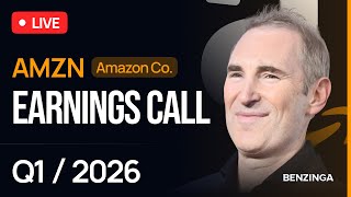 Amazon Q1 FY26 Earnings Call | $AMZN | 🔴WATCH LIVE