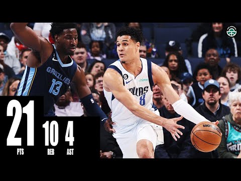 JOSH GREEN DROPS 21PTS vs GRIZZLIES (FULL HIGHLIGHTS)
