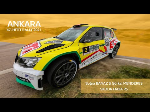 BUĞRA BANAZ & SKODA FABIA R5 - 47. HİTİT RALLY 2021 // YİNE KAZANDIK !!