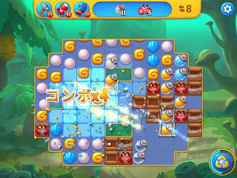 Fishdom level 6174 no boosters フィッシュダム ノーマル [Friend's]