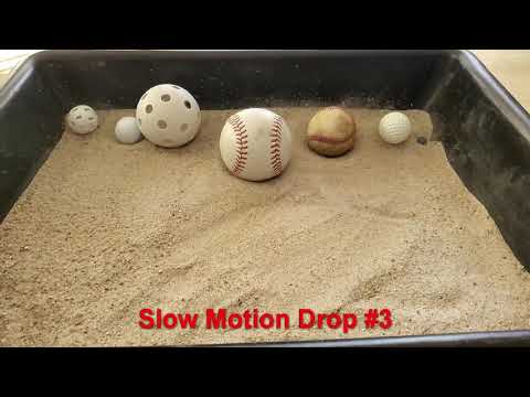 Blythe's Science Fair 2020 - Ball Drop Gravity Experiment