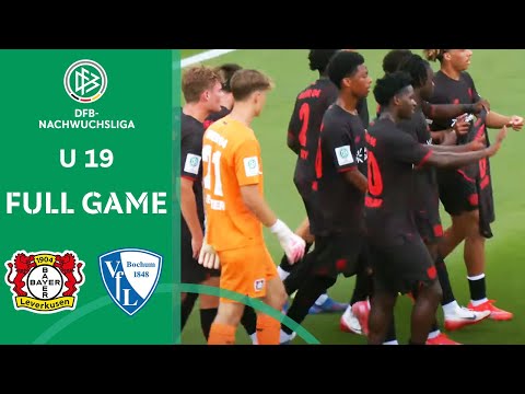 Bayer 04 Leverkusen U 19 vs. VfL Bochum U 19 | Full Game | U 19-DFB-Youth-League
