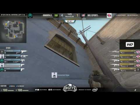 Immortals vs NRG eSports - Semi Final - Map 3 - IBP Invite Fall 2016 (CS:GO)