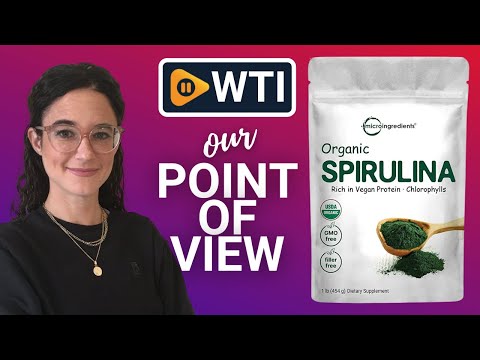 Micro Ingredients Spirulina Powder - WTI product video review