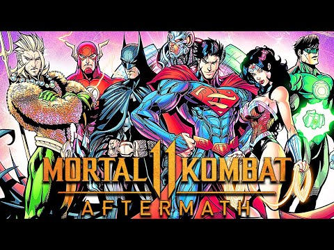 Mortal Kombat 11 Justice League Intro References