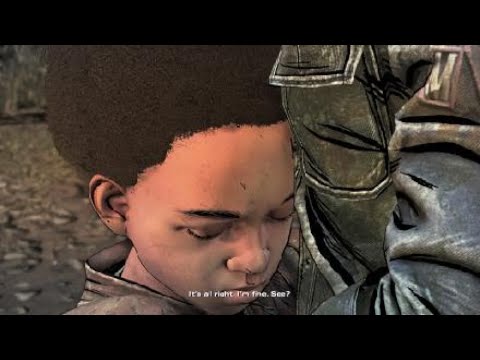 The Walking Dead The Final Season wind chime scene