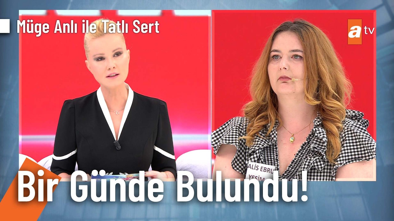 Alis'in babası olduğunu düşündüğü Halis Seyhan bulundu! - Müge Anlı ile Tatlı Sert 28 Nisan 2026