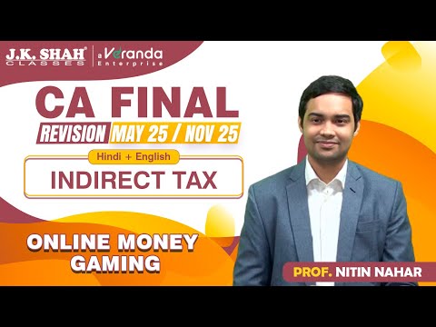 CA Final | Revision of | Online money Gaming | Hindi