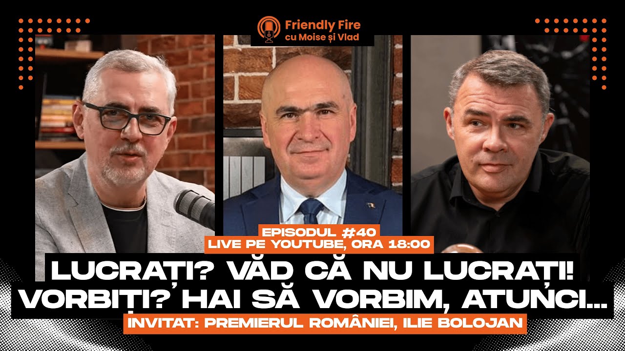 Friendly Fire #40 | Lucrați? Văd că nu lucrați! Vorbiți? Hai să vorbim, atunci...
