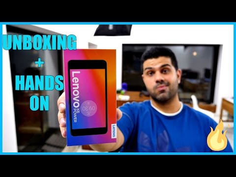 Lenovo K6 Power Unboxing and First Look