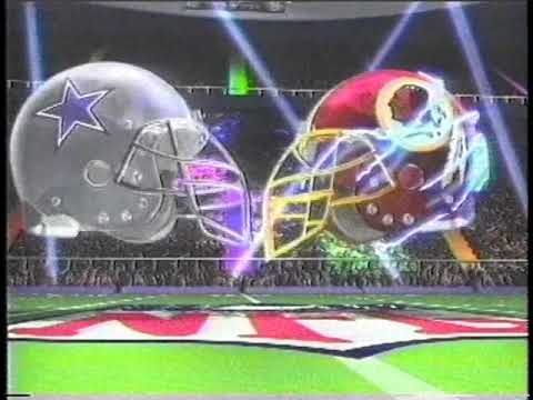 1997 Monday Night Football DAL@WAS intro