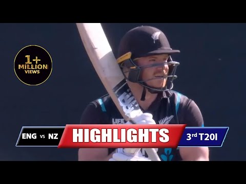 3rd T20I | Highlights | New Zealand Tour Of England | 3rd September 2023