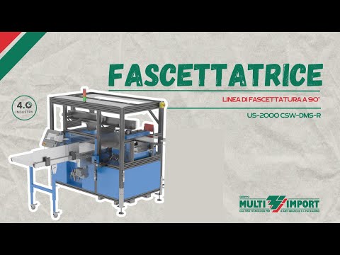 US 2000 CSW DMS R | Linea di fascettatura a 90°