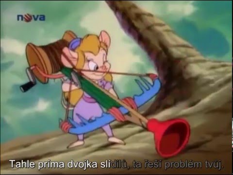 Chip a Dale (česky, slova ve videu)