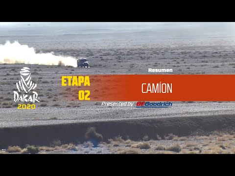 Dakar 2020, Etapa 2: Resumen camión