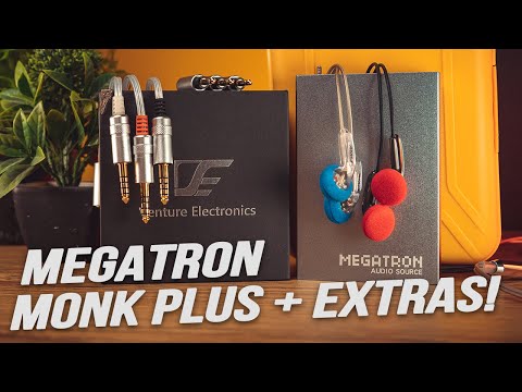 Venture Electronics VE Megatron DAC/AMP,  Monk Plus earbuds & impedance adapters review