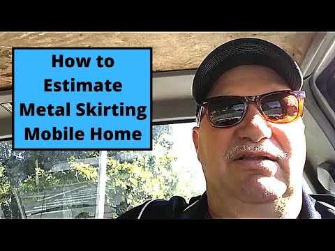 YouTube video about: How much skirting for a 16x80 mobile home?