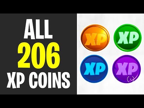 All 206 XP Coins Locations SEASON 2 - Fortnite